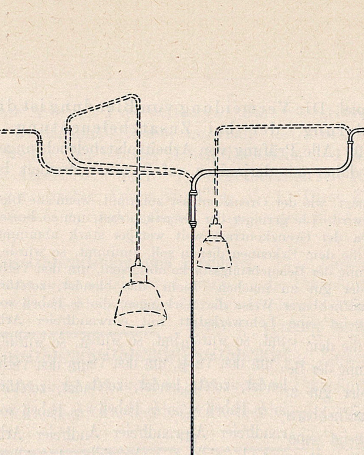 Historical 1931 drawing of the K830 wall by Werner Glasenapp showing its adjustable construction during the Bauhaus period