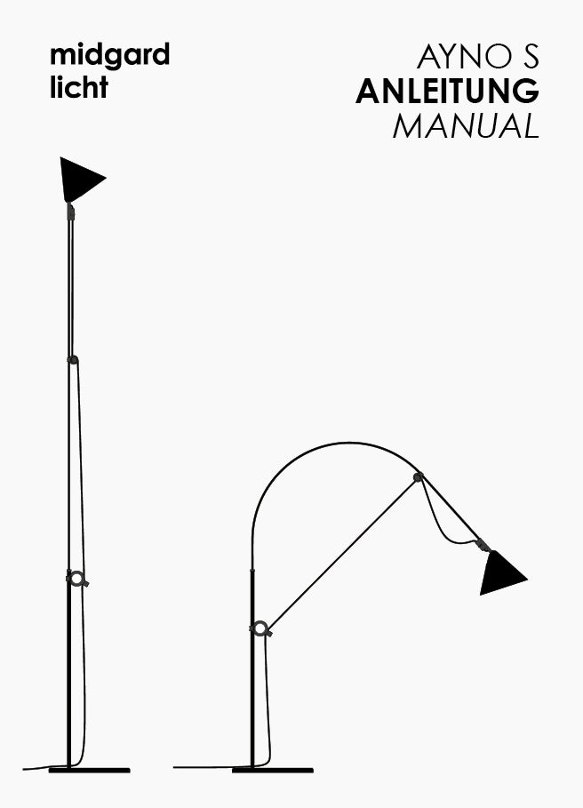 AYNO S table lamp assembly instructions by Midgard