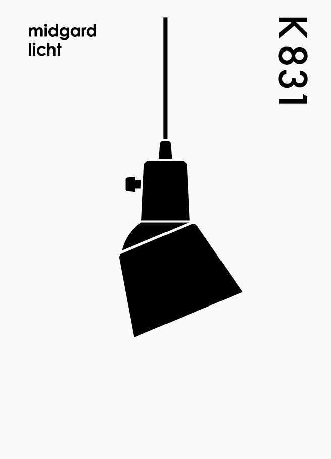 K831 pendant lamp assembly instructions by Midgard