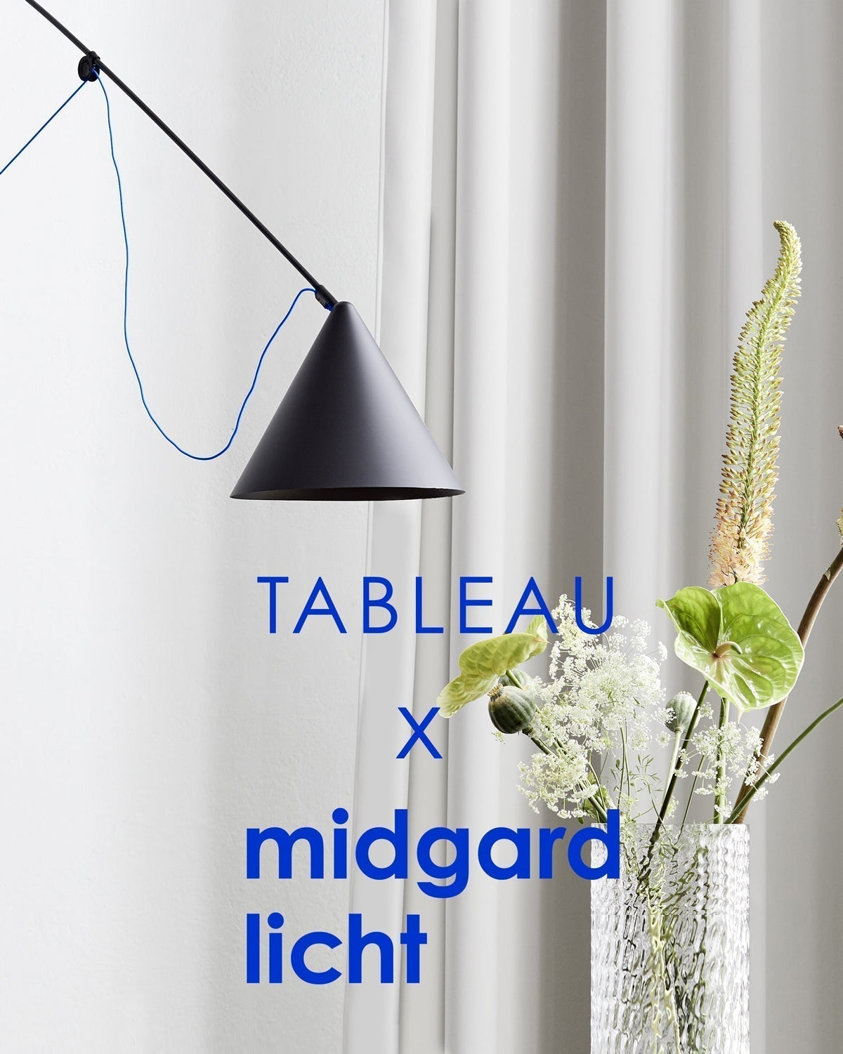 midgard licht shows its collection in a collaboration with TABLEAU from Copenhagen at 3daysofdesign 2025