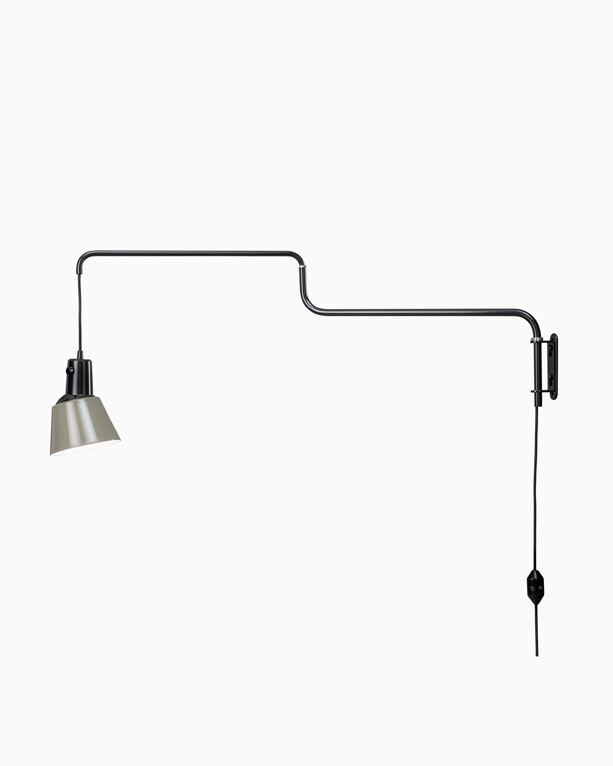 K830 wall adjustable wall lamp by Midgard originally designed by Werner Glasenapp during the Bauhaus period