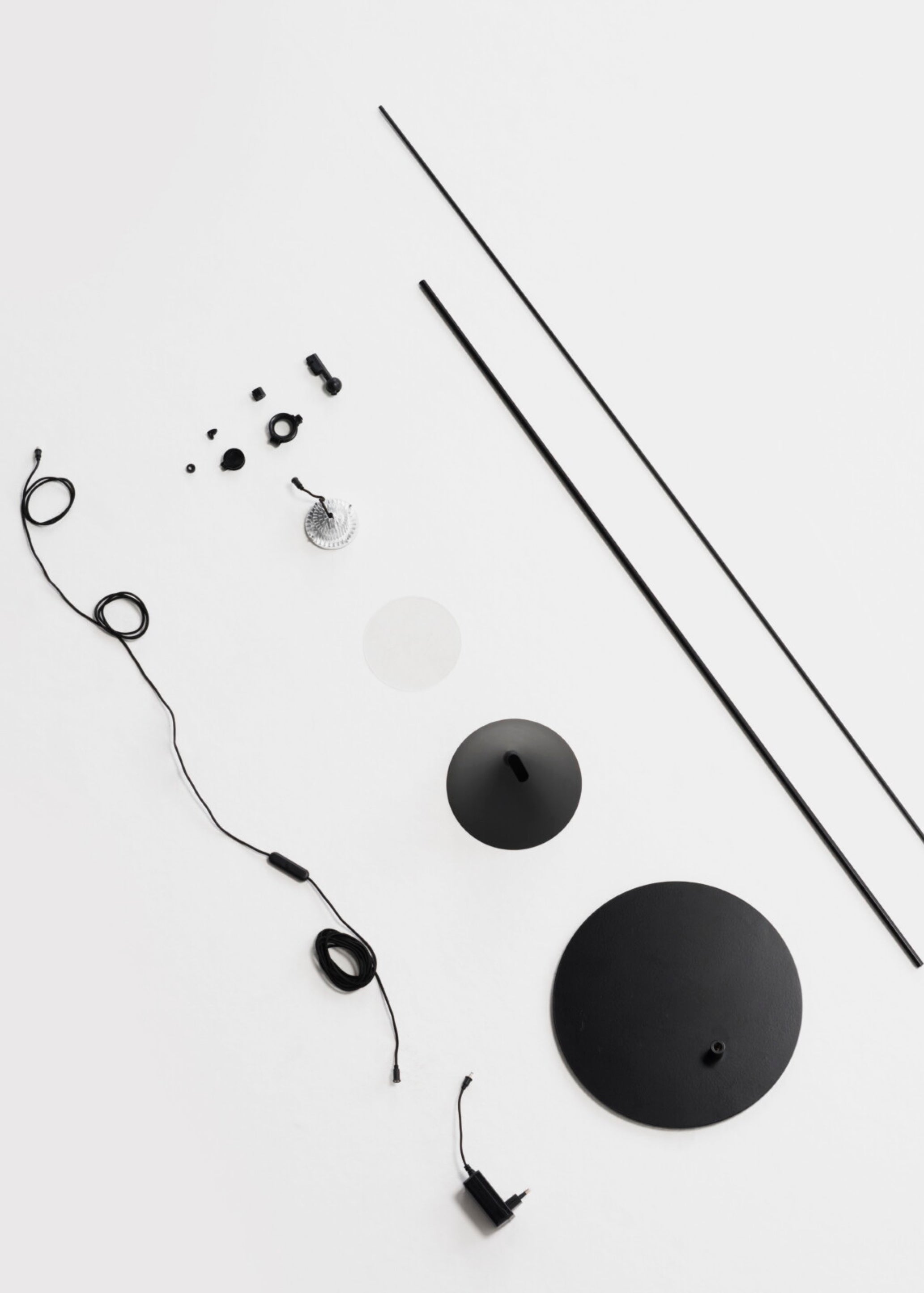 AYNO XL Wall Lamp, Silk Grey - Stefan Diez | Midgard Licht