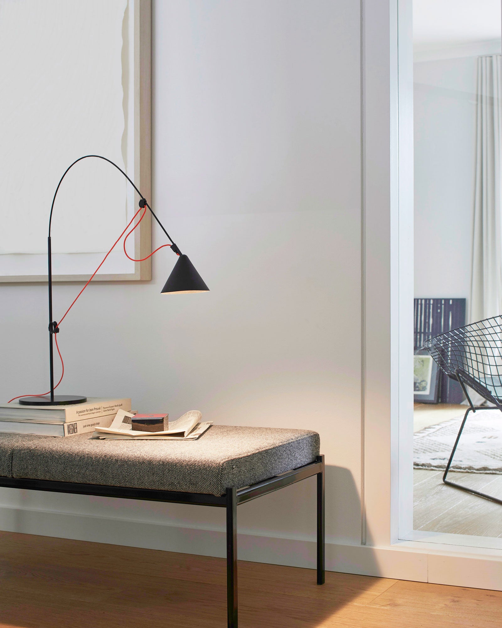 Midgard AYNO S table lamp in living 