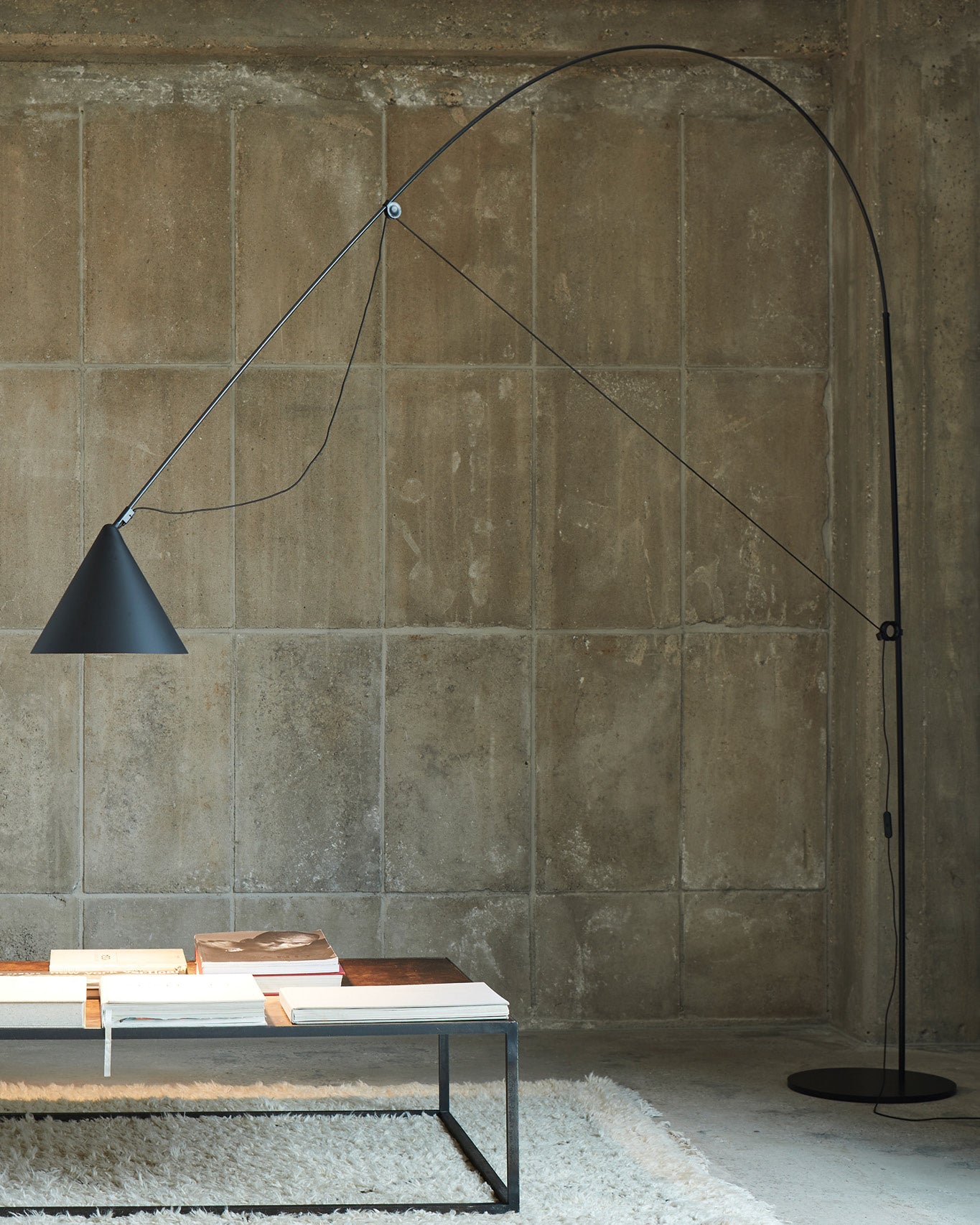 フロアスタンド Midgard Ayno Floor Lamp Grey Orange Ayno Lamp | Made by Midgard