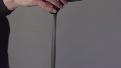 A close-up of RAY by Midgard showing its distinctive adjustment system, precise movement and a new approach to portable lighting.